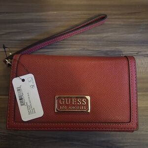 GUESS Red Women's Wristlet